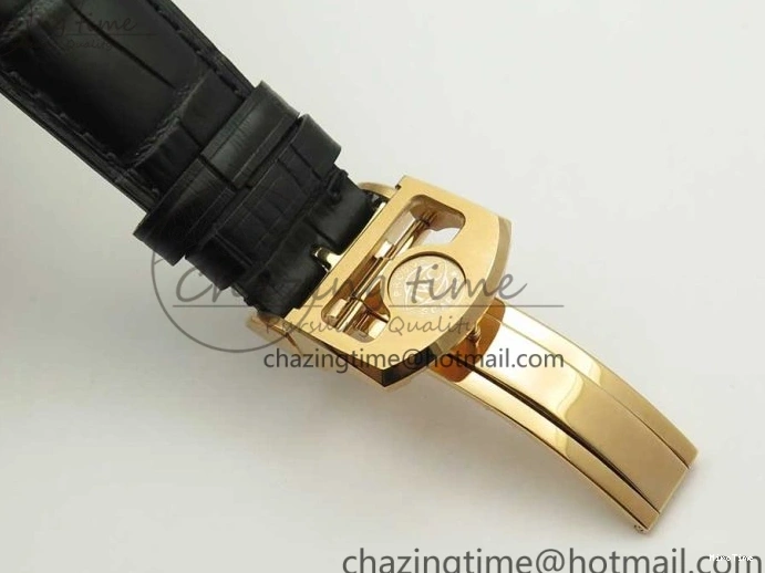 MIROTIME 0116 Portuguese Tourbillon IW5046 RG ZF Best Edition Gray Dial on Black Leather Strap SmoothTexture 7142